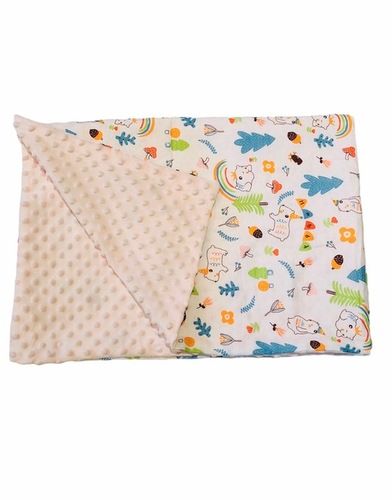 Multi Color Printed Baby Blankets 100*75Cm