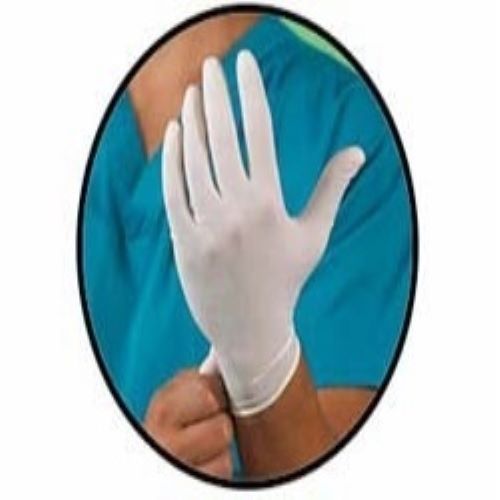 Dry Cleaning White Color Latex Examination Gloves