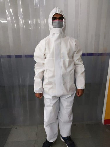 White Disposable Ppe Kit Age Group: Adults