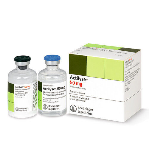 Actilyse 50Mg Injection Shelf Life: 1 Years