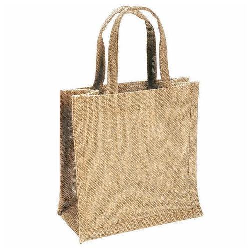 Brown Jute Shopping Bag