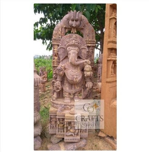 Designer Sandstone Ganesha Statue