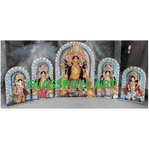 Fiber Panch Chala Durga Idol