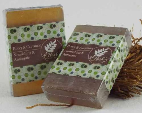 Handcrafted Honey And Cinnamon Soap (100gm)