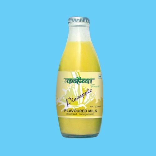 Indian Pineapple Flavored Milk