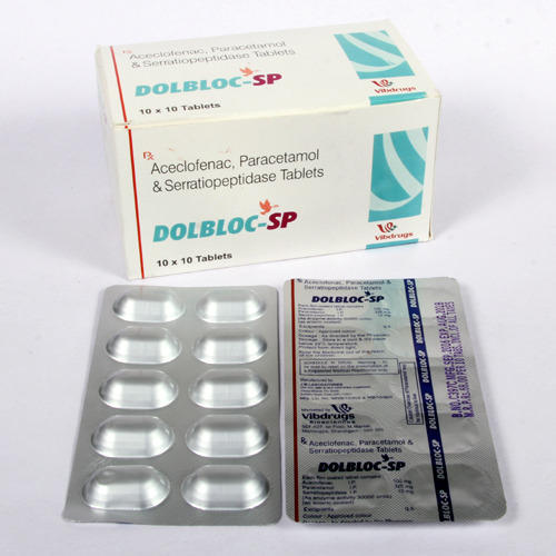 Aceclofenac Tablet Age Group: Adult