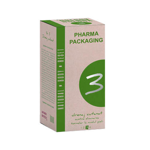 Kraft Paper Pharmaceutical Packaging Box