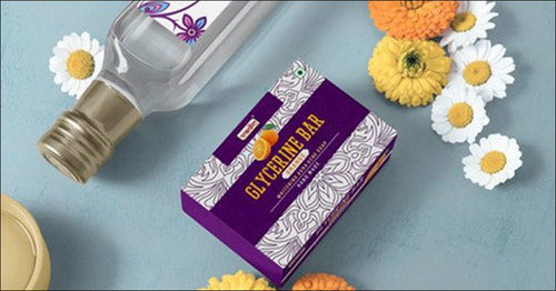 Paper Printed Rectangle Soap Packaging Box