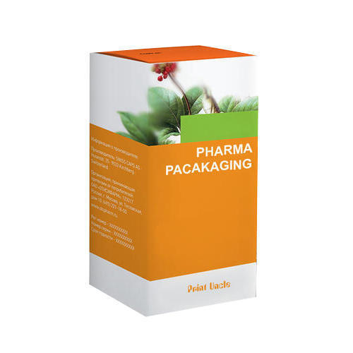 Paper Rectangle Pharmaceutical Packaging Box