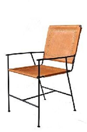 Various Colors Are Available Slope Leather Dining Chair