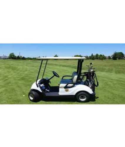 White Golf Carts 4 Kw