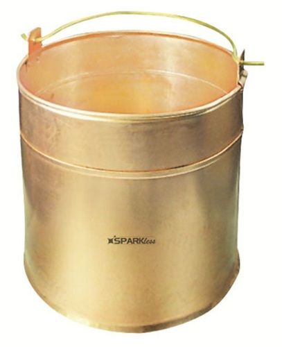 10 Liters Non Sparking Aluminium Bronze Bucket Application: Combustible & Inflammable Environment