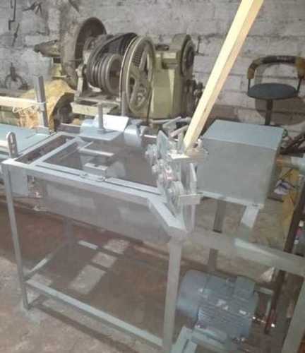 Gray Chain Link Fence Making Machine