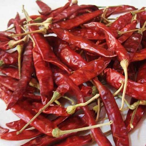 Healthy and Natural Dry Chilli with Stem