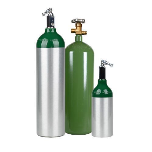 Empty Oxygen Cylinder