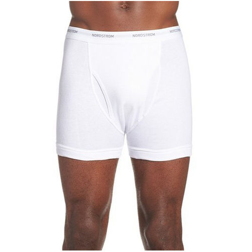 Mens Plain White Trunk