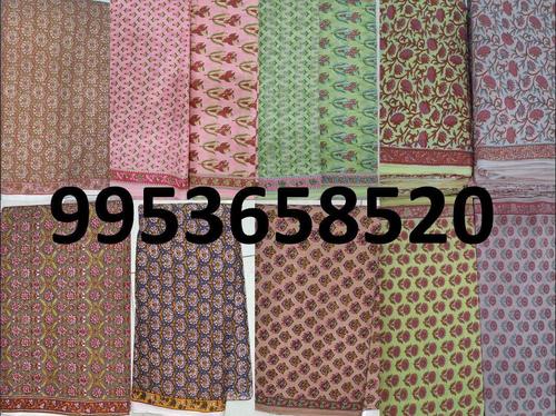 Sanganeri Hand Block Print Fabrics