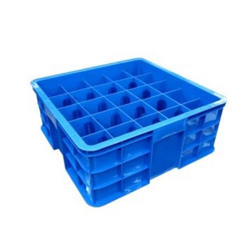 Blue Bottle Plastic Crates Size: 12 X 650 Mm