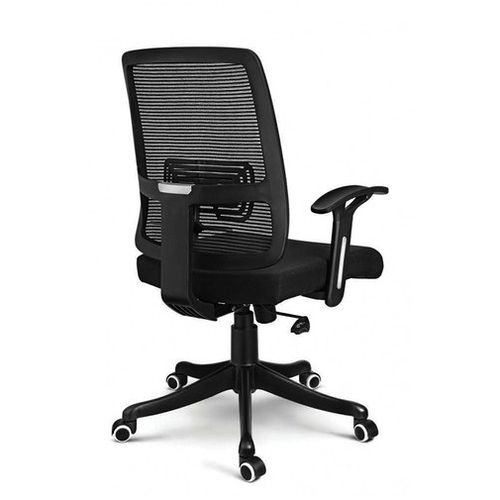 Mesh Back Black Chair without Headrest