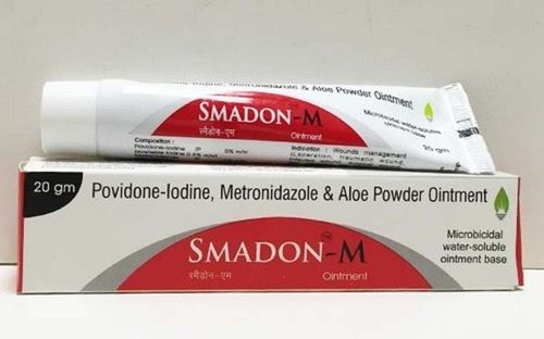 Povidone Iodine Metronidazole Aloe Powder Ointment 20G Tube Application: Hospital