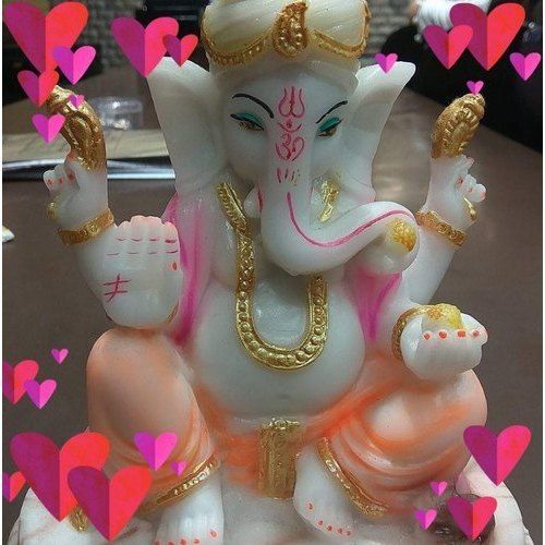 Durable Marble Ganesh Ji Statue 20 Kg