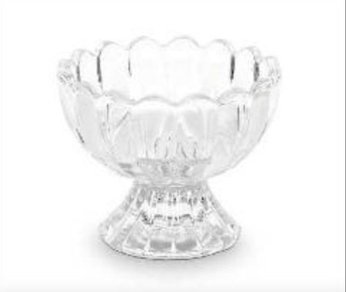 White Polycarbonate Ice Cream Cup 180Ml