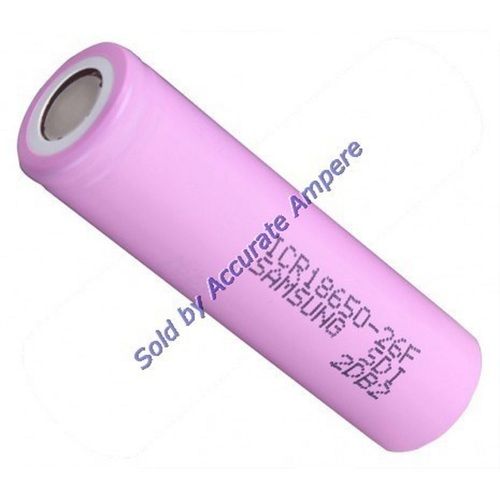 Samsung 3.6V 2600Mah Lithium Ion Rechargeable Batteries Nominal Voltage: 3.6 Volt (V)