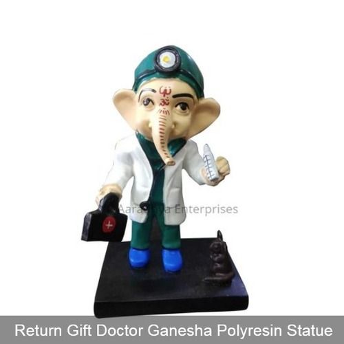 Doctor Ganesha Polyresin Statue
