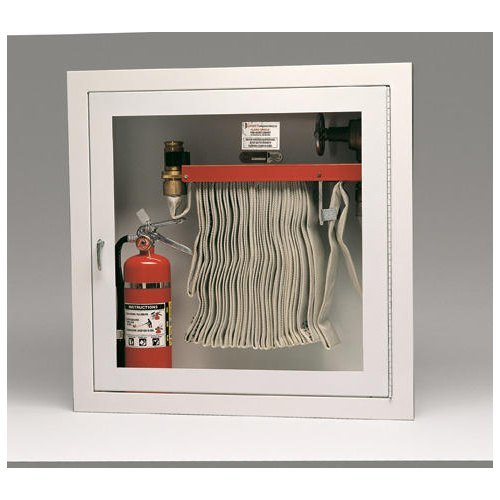 Emergency Fire Cabinet - Color: White