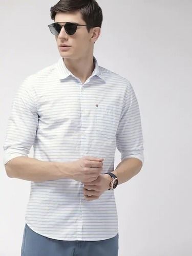 Men's Soft Summer Cotton Straight Fit Shirt