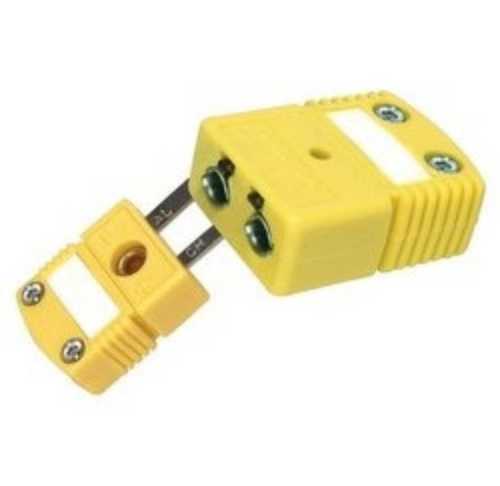 Yellow Thermocouple Male Female Connector