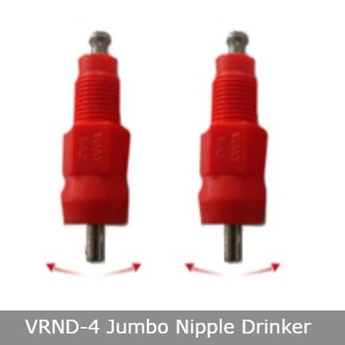 Red Vrnd 4 Jumbo Nipple Drinker