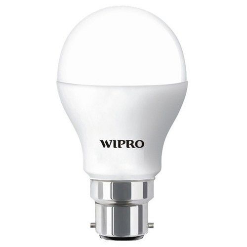 White Wipro 5W 500 Lumen Led Bulb