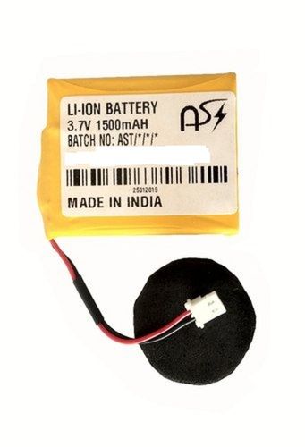 1500mah Rechargeable Lithium Ion Battery