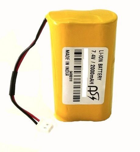 2000mAh Rechargeable Lithium Ion Battery