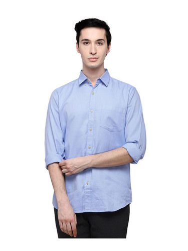 Different Colors Available Men'S Soft Summer Cotton Straight Fit Shirt