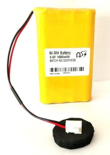 9.6V 1600mAh Medical Pulse Oximeter NiMH Battery