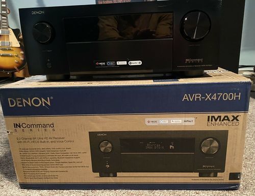 Denon 8K Ultra Hd 9.2 Channel Av Receiver Current: Ac Volt (V)