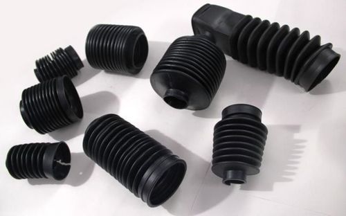 Industrial Black Round Rubber Suction Bellows Diameter: 4-26 Inch (In)