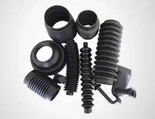 Industrial Black Round Rubber Suction Bellows