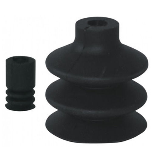 Black Round Rubber Bellows - 4-26 Inch Diameter, 40-90 Shore A Hardness | Cost-Effective, Dustproof, Flexible, Heat Resistant, High Performance