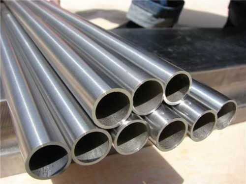 Gray Round Shape Iron Pipe