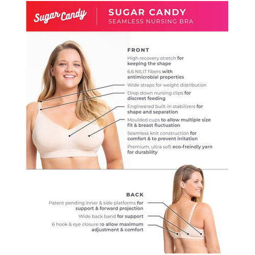 White Sugar Candy Seamless Nursing Bra at Best Price in Nagpur
