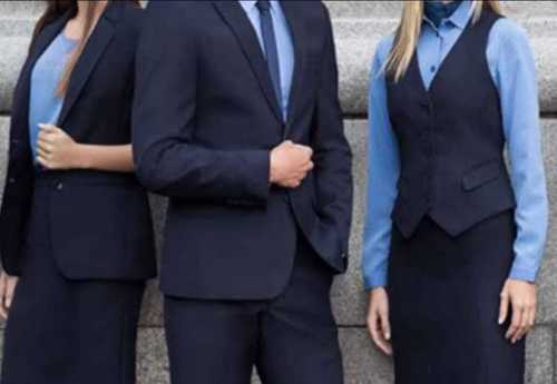 Blue Corporate Uniform For Employees