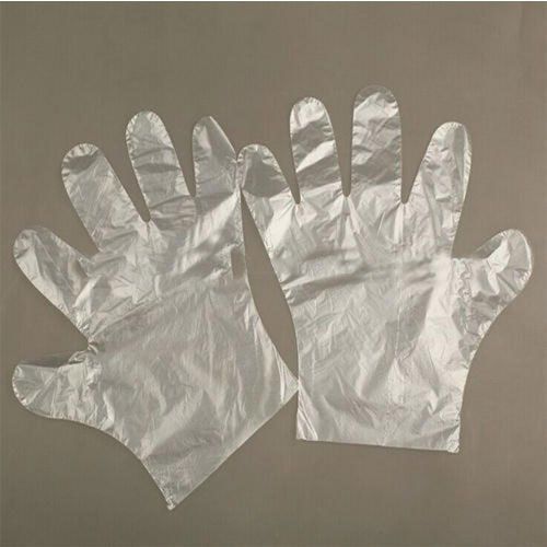 Disposable Plastic Plain Gloves