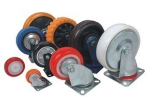 Plastic Round Trolley Wheels