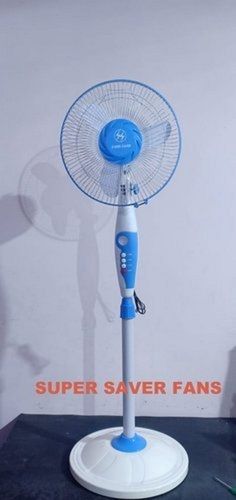 Rechargeable Solar BLDC Plastic Pedestal Fan