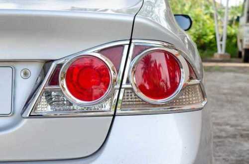 Natural Red Automotive Tail Lights