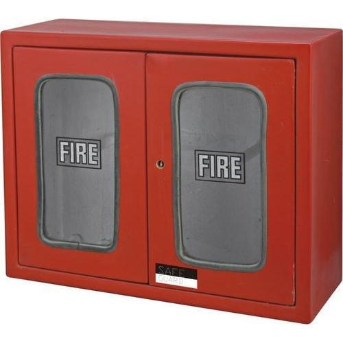 Red Color Fire Hose Box
