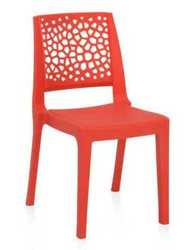 Red Color Plastic Chairs Size: Custom